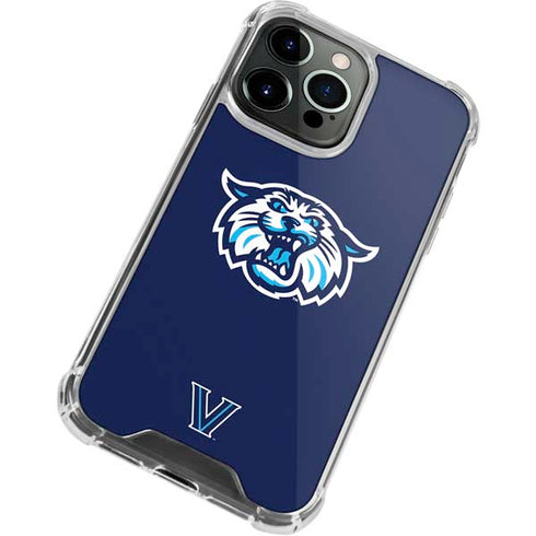 Villanova University V Initial iPhone 14 Pro Clear Case